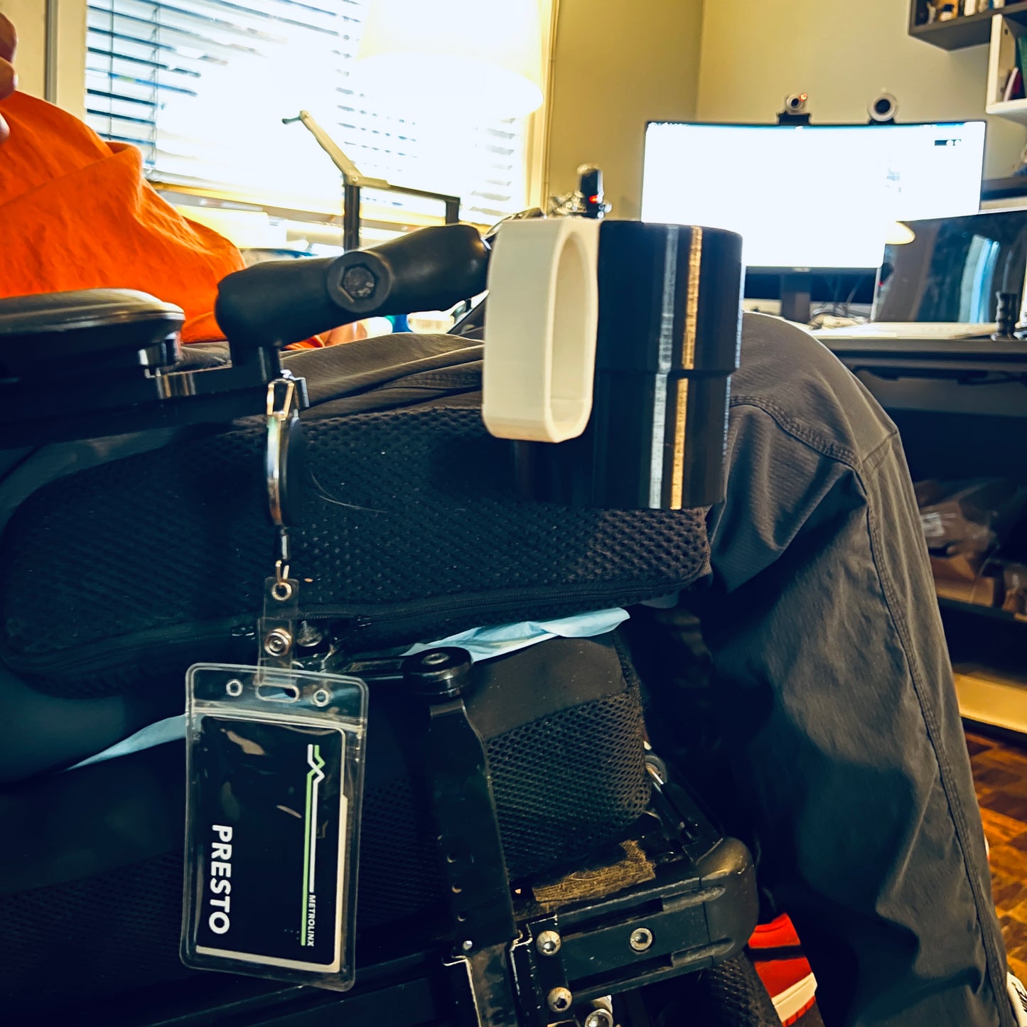 THE QWUPP! Adjustable 1" ball mount cup holder