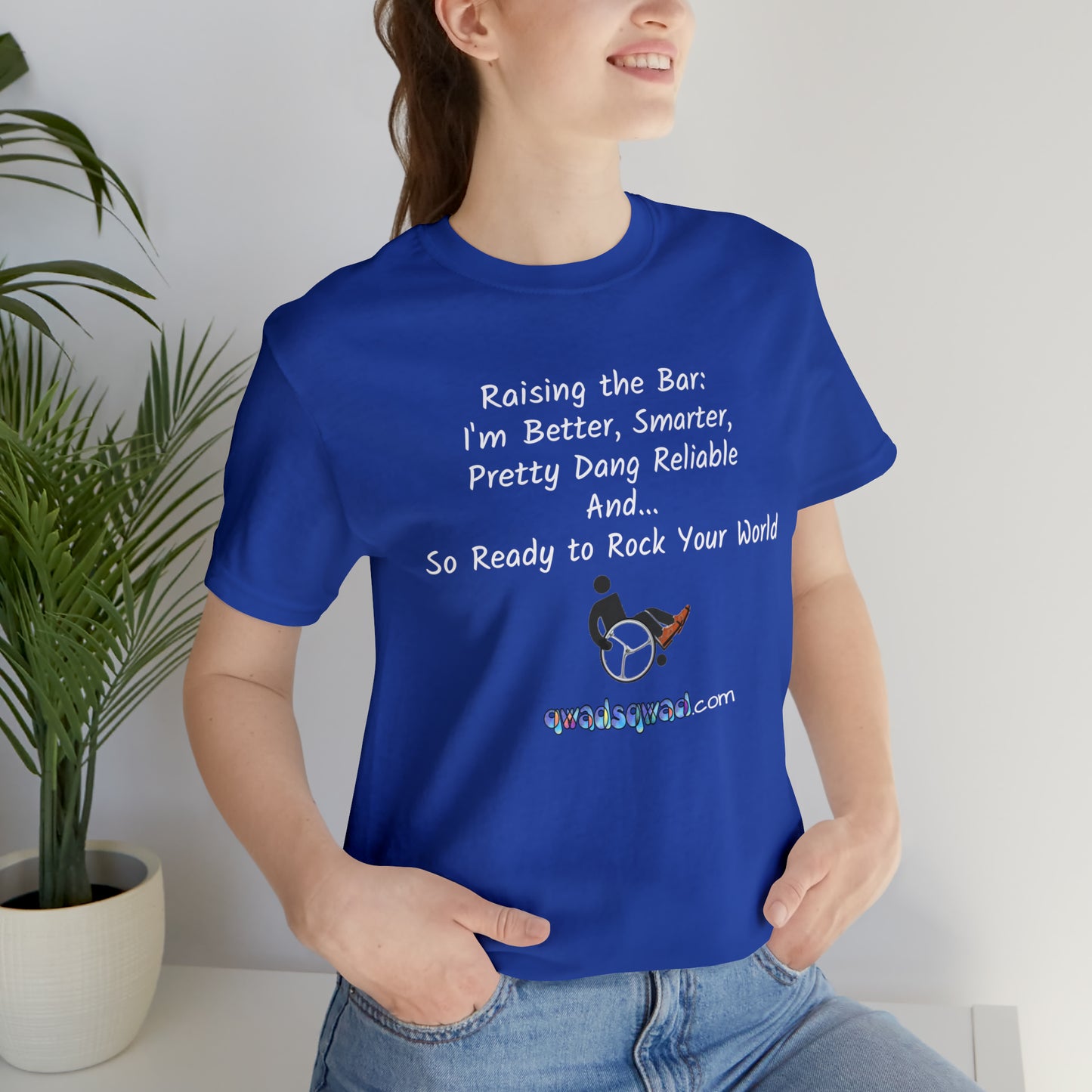 Breaking Stereotypes and Empowering: – Smarter, Reliable, and More Fun ! Unisex Short Sleeve Tee