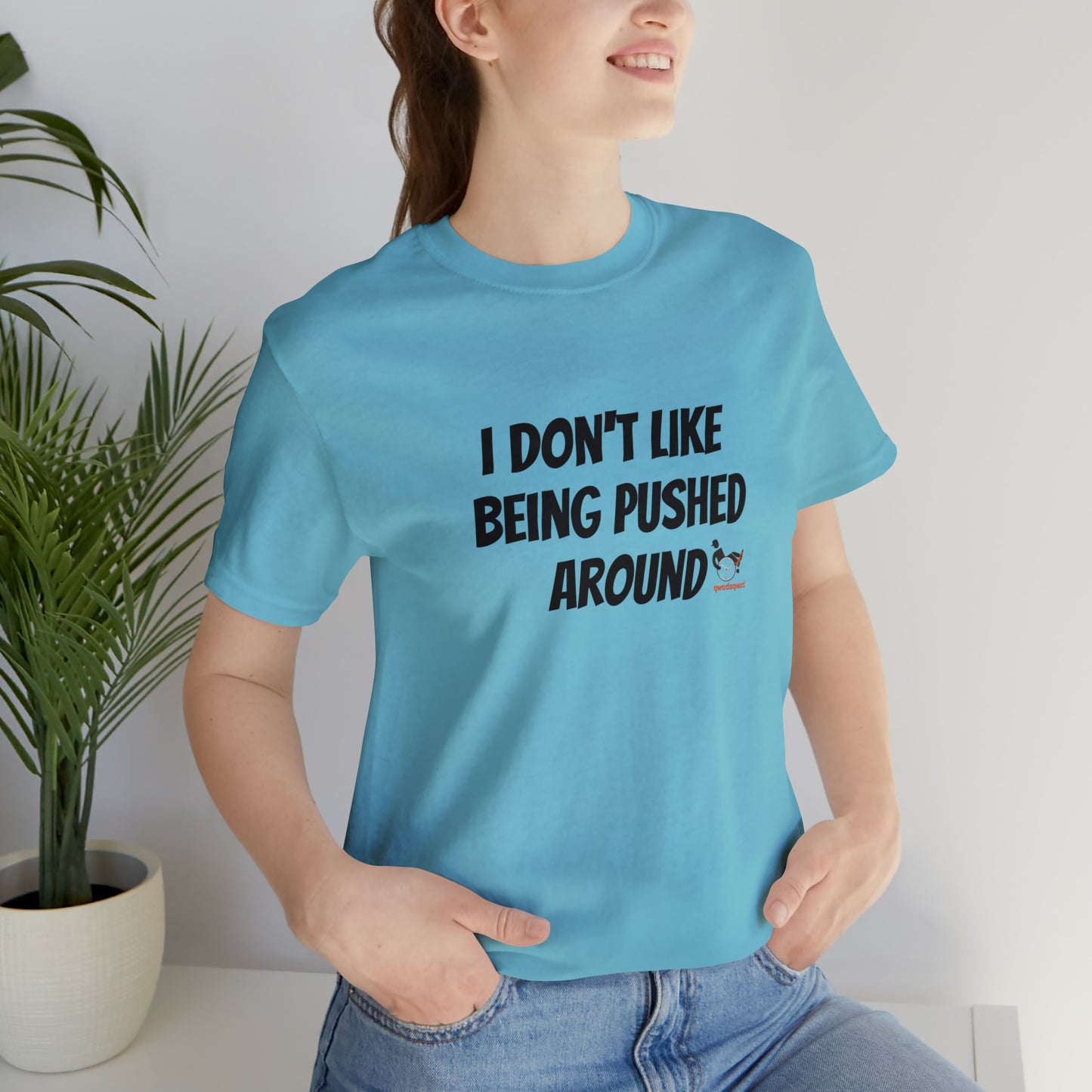 Independent Pusher Tee: Embrace Your Wheelchair Freedom!