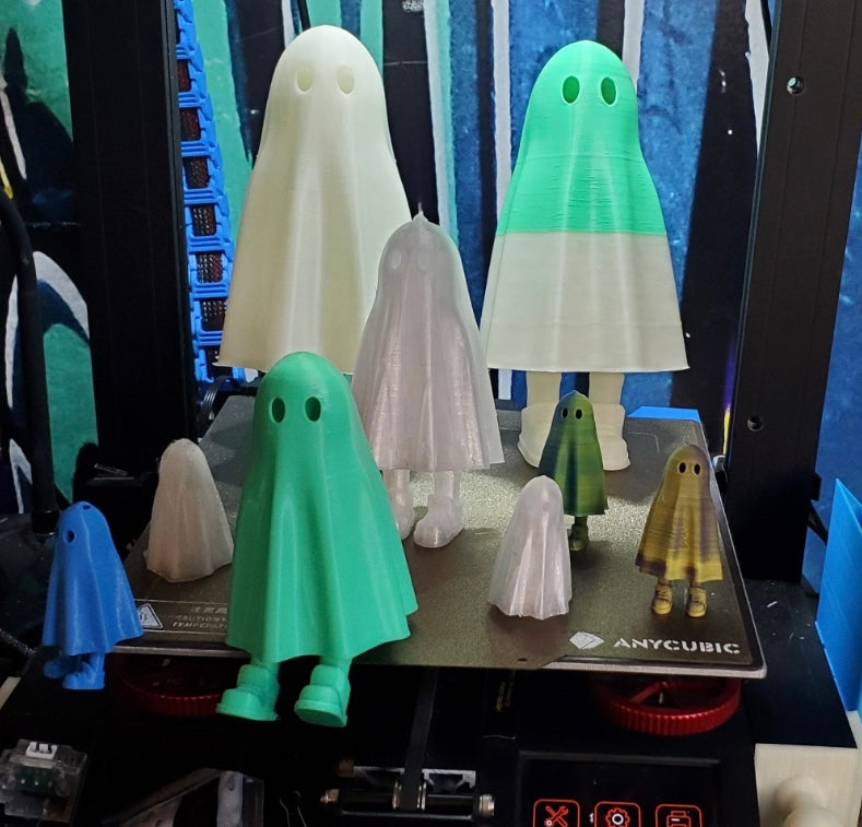 Ghost with pop out legs!