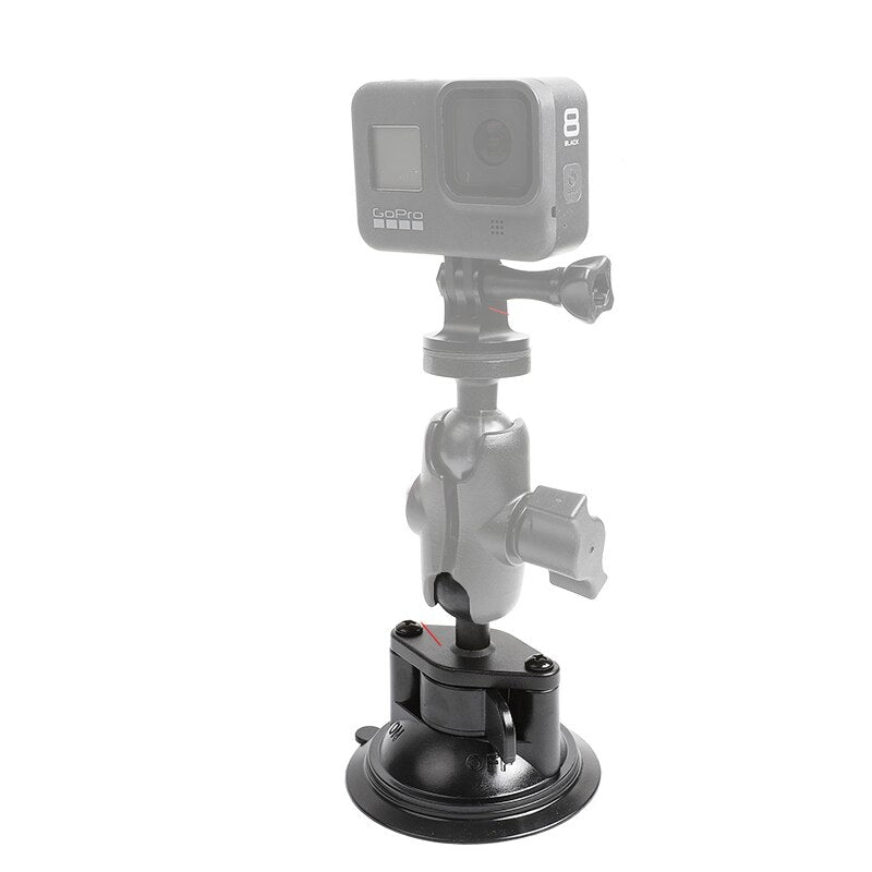 QwadConnect Twist Lock Suction Cup Base for 1" Adjustable Ball Mount
