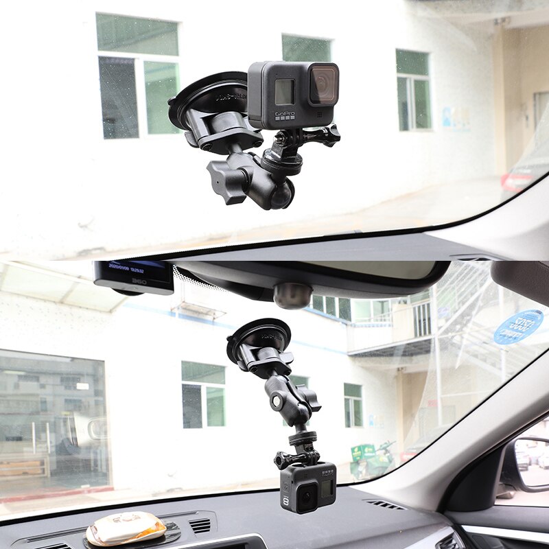 QwadConnect Twist Lock Suction Cup Base for 1" Adjustable Ball Mount