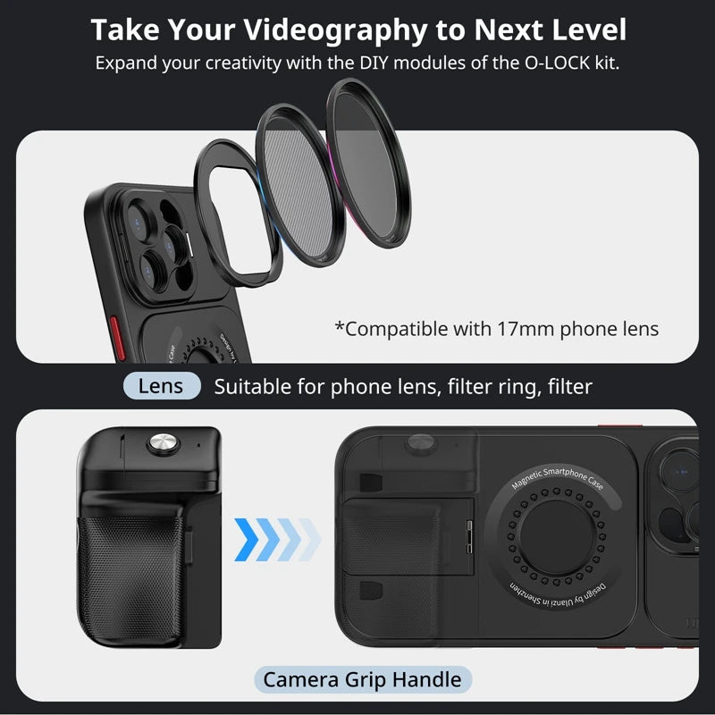 Qwadconnect X Ulanzi For iPhone 15 Pro/Max