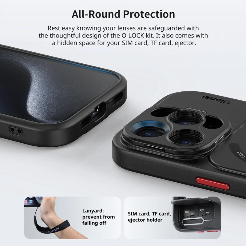 Qwadconnect X Ulanzi For iPhone 15 Pro/Max