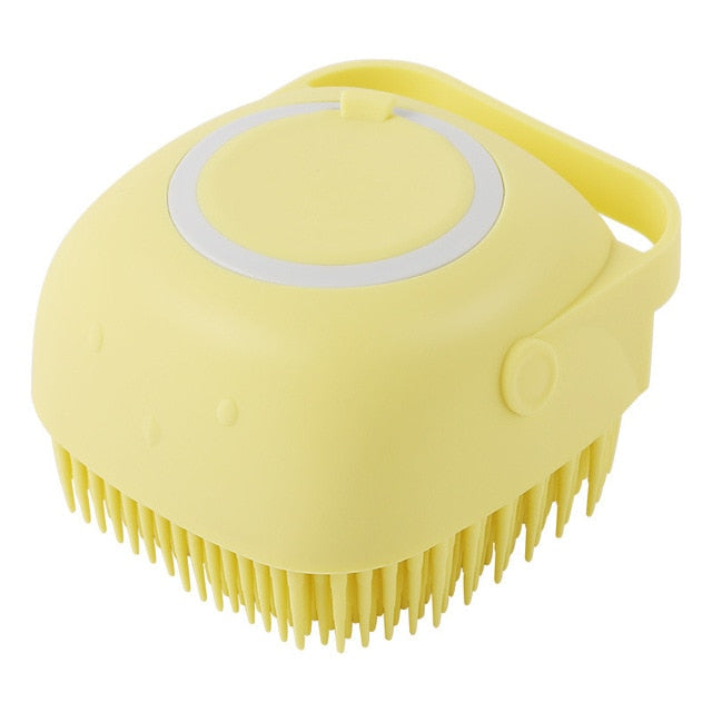 DOGGY BRUSH with integrated soap