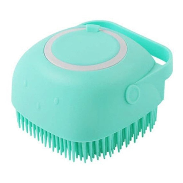 DOGGY BRUSH with integrated soap