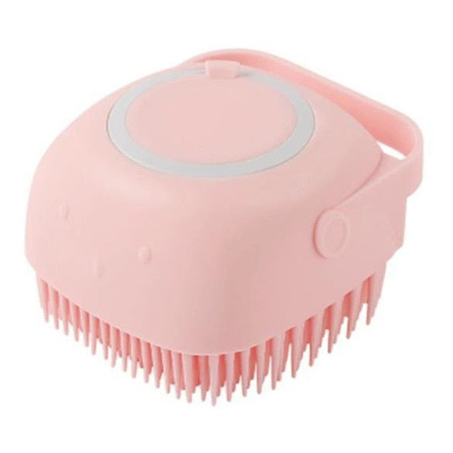 DOGGY BRUSH with integrated soap