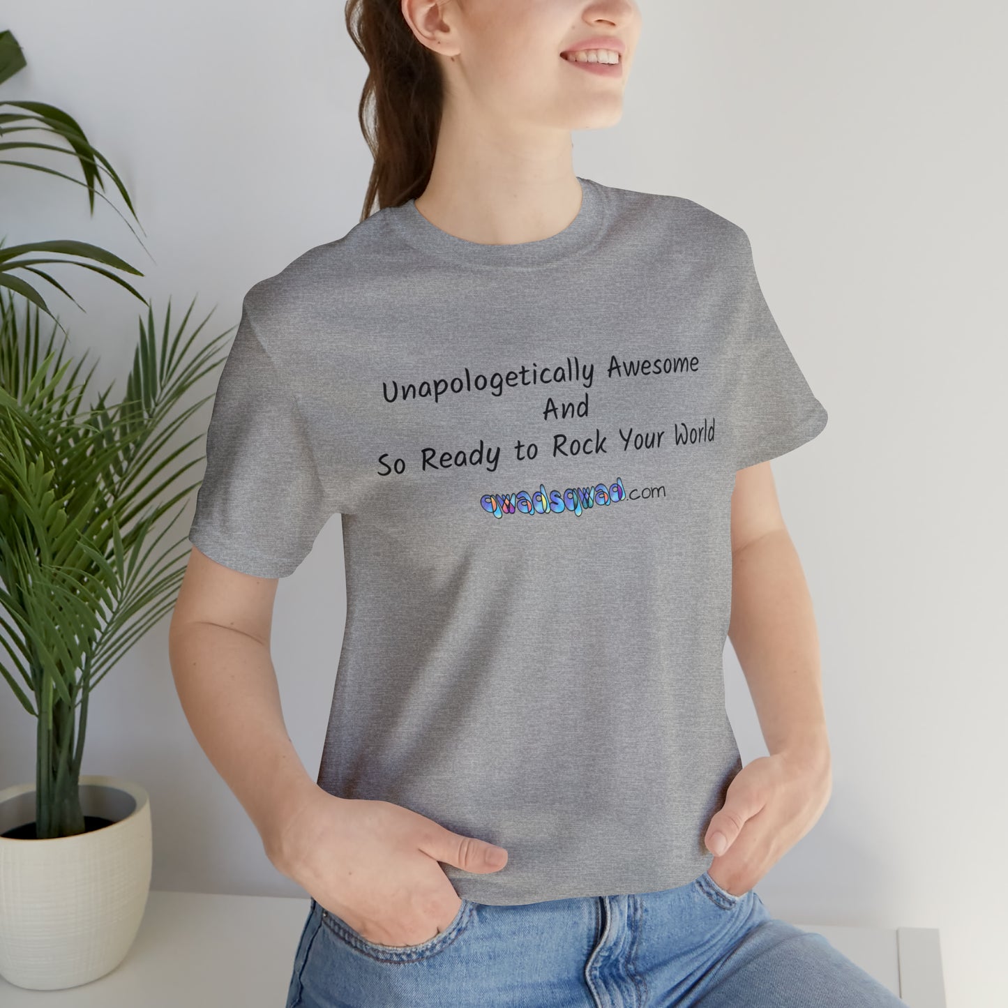 Breaking Stereotypes and Empowering: – Smarter, Reliable, and More Fun ! Unisex Short Sleeve Tee- W/O Logo