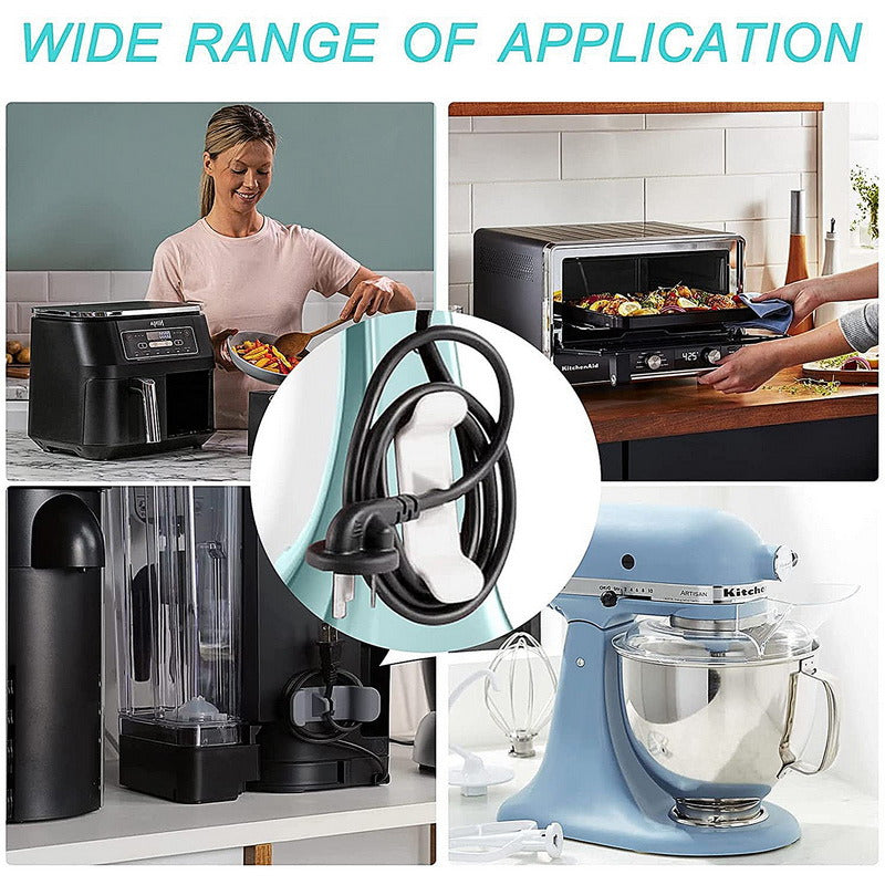 Qwadsqwad Appliance Cable Organizers- Keep Your Cables Organized and Within Reach*