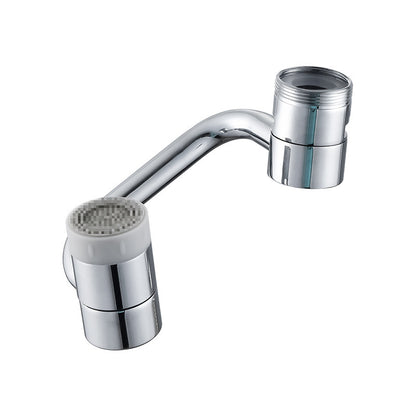 FlexyFlow Universal Faucet Extension with 180-Degree Rotation and Dual Spray Modes