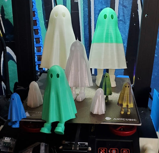 Ghost with pop out legs!