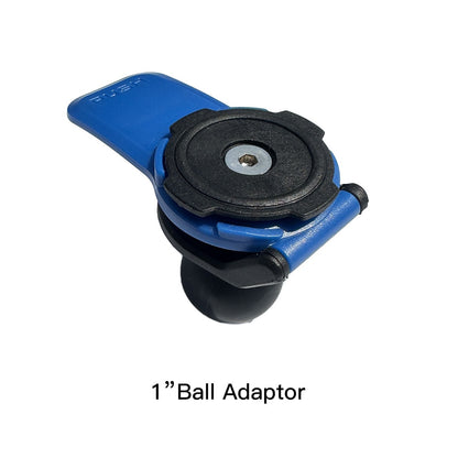 QwadConnect 1" Ball Adaptor Mount, for your Motorcycle or Wheelchair