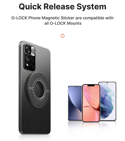 QwadConnect system Ulanzi O-LOCK Universal Phone Mount