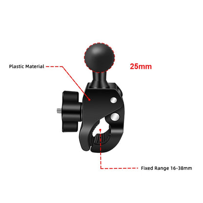 QwadClaw Double Socket Arm Mounting system KIT with Post Clamp and extra Base Adapter's (square circle or diamond)