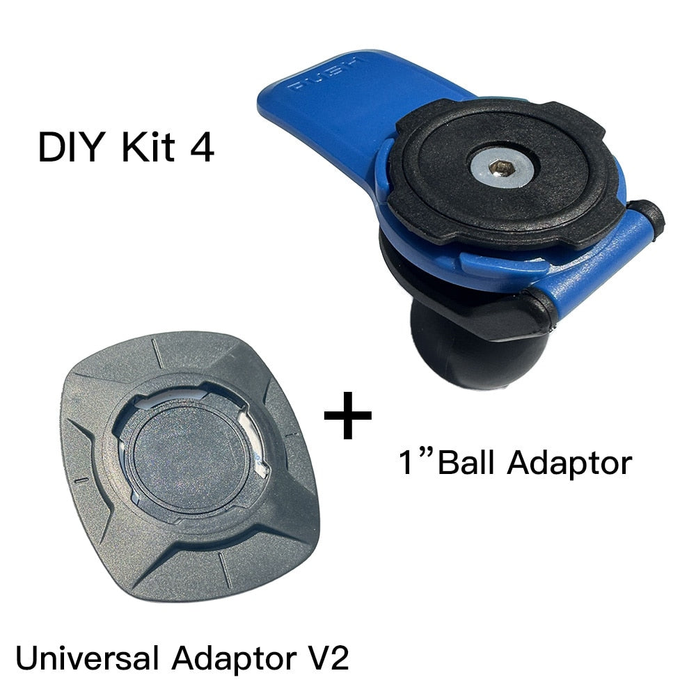 QwadConnect 1" Ball Adaptor Mount, for your Motorcycle or Wheelchair