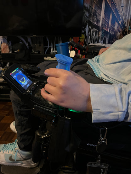 QwadSteer Fighterjet wheelchair joystick!