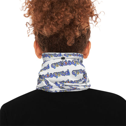 Colorful Comfort: Qwadsqwad's unique Neck Warmer With Drawstring !