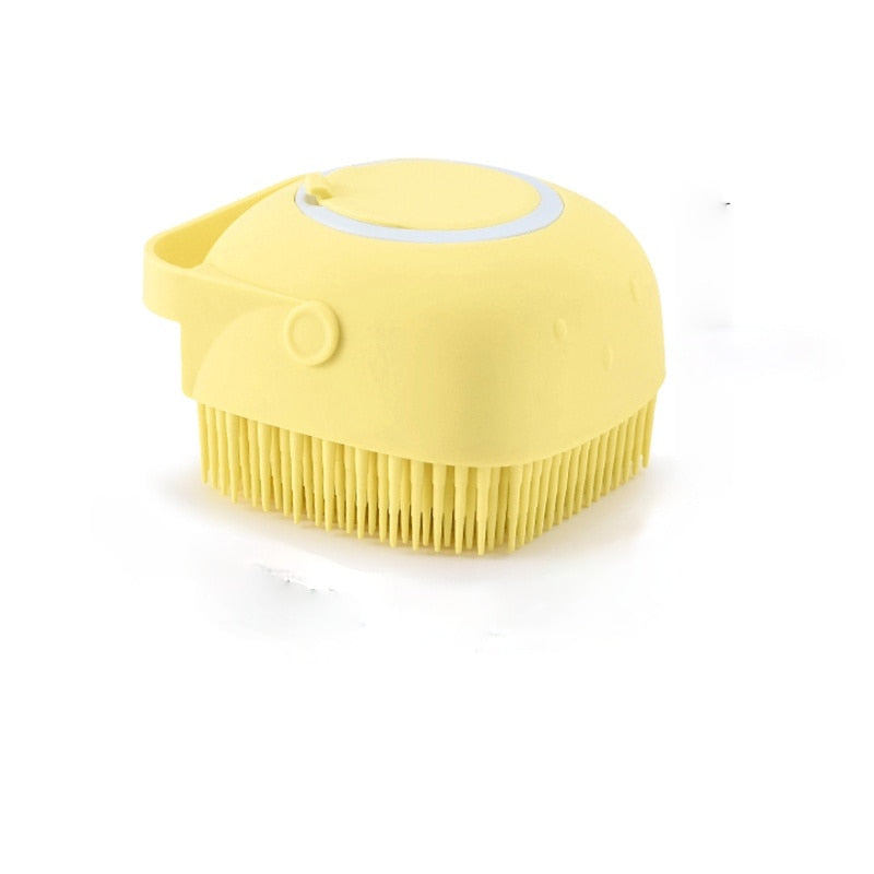 DOGGY BRUSH with integrated soap